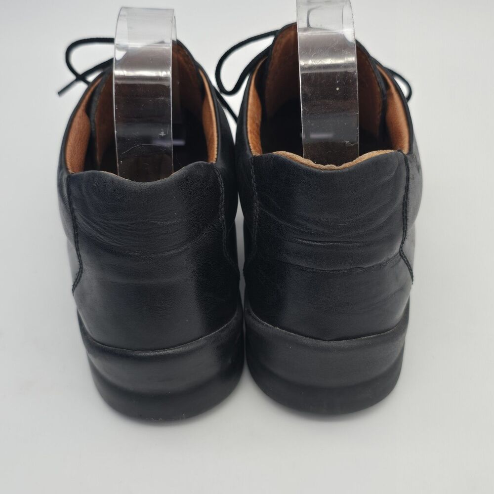 Footprints by Birkenstock Lace-up Oxfords Black Leather EU 40 WM 9 - Picture 5 of 7